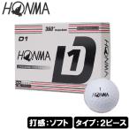  Honma Golf D1ti- one мяч для гольфа 360 выравнивание 1 дюжина 12 лампочка ввод ( белый / красный ) возвращенный товар вид другой A