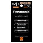 ショッピングエネループ パナソニック ニッケル水素電池 単4形(4本入) Panasonic eneloop エネループプロ ハイエンドモデル BK-4HCD/ 4H 返品種別A