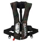 ダイワ DF-2021 ウォッシャブルライフジャケット 肩掛けタイプ自動・手動膨脹式 フリー(グリーンカモ) ／お届け：約2週間／ 返品種別A