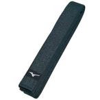 ミズノ (IJF公認マーク付)柔道黒帯(綾織生地帯/ ウラ抜けあり)(黒・サイズ：4.5号 285cm) mizuno 22JV9A1509 22JV9A15094.5 返品種別A