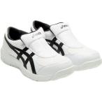 アシックス ウィンジョブCP211 SLIPーON ホワイト×ブラック 27.5cm JSAA A種認定 asics 1273A031.100-27.5 返品種別B