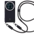 SHARP(シャープ) AQUOS(アクオス) R9 pro用 (SHARP純正) ショルダーストラップケース XN-Z05SG-B 返品種別A