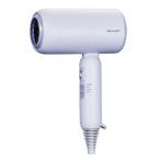 ショッピングドライヤー シャープ ヘアードライヤー(グレイッシュパープル) SHARP Dimple flow dryer(ディンプルフロードライヤー) IB-P300-V 返品種別A