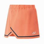 ショッピングスパッツ ヨネックス レディーススカート インナースパッツ付(ハイオレンジ・サイズ：M)  返品種別A