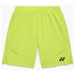 ヨネックス メンズ ニットハーフパンツ(フレッシュライム・サイズ：L)  返品種別A