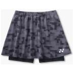 ヨネックス レディース スカート インナースパッツ付(アッシュグレー・サイズ：L)  返品種別A