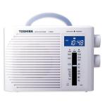 ショッピング東芝 東芝 ワイドFM/ 防水クロックラジオホワイト TOSHIBA TY-BR30F(W) 返品種別A