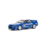 POP RACE 1/ 64 NISSAN SKYLINE GT-R R32 JTC 1990 CALSONIC #12(PR640104)ミニカー 返品種別B