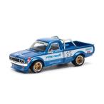 POP RACE 1/ 64 PANDEM DATSUN 620 BLUE NEW TOOLING(PR640217)ミニカー 返品種別B