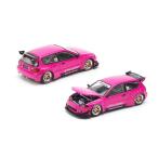 POP RACE 1/ 64 Pandem Civic EG6 - Pink(PRE008)ミニカー 返品種別B