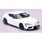 MODEL 1 1/ 64 トヨタ GRスープラ A90 ホワイトメタリック(左ハンドル)(C33662)ミニカー 返品種別B