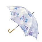 wacco(ワッコ) 晴雨兼用 手開き長傘(あじさい) JK153-1A-2A 返品種別A