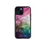 ikins(アイキンス) iPhone 13 mini(5.4インチ)用 背面カバー型 天然貝ケース(Water flower) I21041I13MN 返品種別A