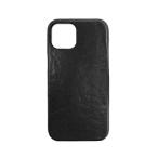 abbi iPhone 13用 PIERROT LUX イタリアンレザーバックカバー(ブラック) ABS22309I13 返品種別A
