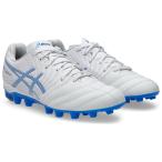 アシックス ジュニア サッカー スパイク 固定式 DS LIGHT JR GS(White/ Electric Blue・サイズ:24.0cm) 返品種別A