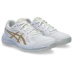 アシックス ジュニア バレーボールシューズ UPCOURT 6 GS(WHITE/ CHAMPAGNE・サイズ：23.5cm)  返品種別A