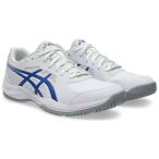  Asics мужской теннис обувь COURT SLIDE 4 все пальто (WHITE/ DARK COBALT* размер :26.5cm) возвращенный товар вид другой A