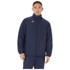 アシックス メンズ 中わたウインドブレーカージャケット(ミッドナイト・サイズ：3XL)  返品種別A