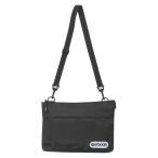 OUTDOOR PRODUCTS ソリッドスクエア サコッシュ(ブラック(ホワイトラベル)) 返品種別A