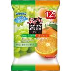 ショッピングシャインマスカット ぷるんと蒟蒻ゼリーパウチ シャインマスカット＋オレンジ 12個 オリヒロ 返品種別B