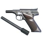 CAW ウッズマン ショートバレルカスタムバリエーション スリムサイレンサー付きモデルガン 返品種別B