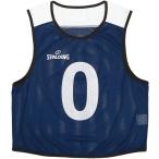  Spalding bib s6 шт. комплект No.6-11( темно-синий * размер :F) возвращенный товар вид другой A