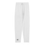 アンブロ ストレッチインナ-ロングパンツ(ホワイト・サイズ：SS-S)  返品種別A