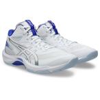 ショッピングバレーボール シューズ アシックス ユニセックス バレーボールシューズ V-SWIFT FF MT 5(White/ Cobalt Burst・サイズ：22.5cm)  返品種別A
