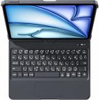 ショッピングipad ケース G.B.Z iPad用キーボードケース iPad Pro第3、4、5(M1)、6(M2)世代・iPad Air第6世代(M2)対応 13インチ(ブラック) RWIPJP287 返品種別A