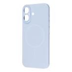 レイアウト iPhone 17 ハードケース スリムフィット 0.6mm +マグネット充電対応 /  クリアブルー レイ・アウト RT-P52PMS/ CA 返品種別A