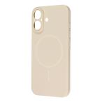 レイアウト iPhone 17 ハードケース スリムフィット 0.6mm +マグネット充電対応 /  ベージュ レイ・アウト RT-P52PMS/ BE 返品種別A