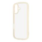 レイアウト iPhone 17 ハイブリッドガラスケース Puffull 10H +レンズガードリング /  ミルクホワイト レイ・アウト RT-P52CMD3/ MLW 返品種別A