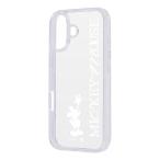 レイアウト iPhone 17 ディズニー /  耐衝撃 ハイブリッドケース Charaful /  ミッキーマウス _シルエット_W レイ・アウト RC-DP52UC4/ MK65_IF01 返品種別A