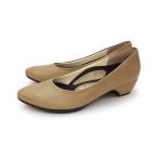 Re_getA レディース ポインテッドトゥパンプス(ライトオーク・サイズ:24.0cm) 返品種別A