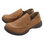 ショッピングラウンドトゥ Re:getA サイドゴム スリッポンシューズ(ブラウン・サイズ：M 23.0〜23.5cm)  返品種別A