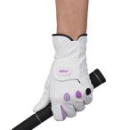  PRGR женский Golf перчатка левый рука для ( белый × лиловый *17cm) | доставка : примерно 1 неделя | возвращенный товар вид другой A