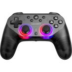 LEADJOY 有線・無線 ゲームコントローラー SABER PLUS (JS13 PRO TMRスティック WindowsPC Switch iOS Android ブラック) SABER-PLUS-BK 返品種別A