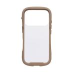 Hamee iPhone 17 Pro用 強化ガラスクリアケース iFACE REFLECTION FROST(ベージュ) 41-183131 返品種別A