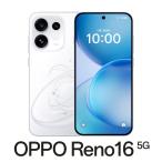 OPPO(オッポ) OPPO Reno16 5G(12GB/ 256GB) - ポップホワイト(SIMフリー版) CPH2865PW 返品種別A
