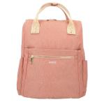 anello グリッター 多収納リュックサック(ペールベージュ) 返品種別A
