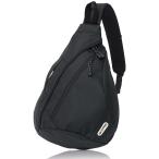 OUTDOOR PRODUCTS ラフ トライアングル ワンショルダーバッグ(ブラック1(オールブラック))  返品種別A