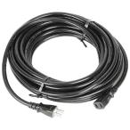 ショッピング延長コード 宏和工業 延長コード 10m 12A 2P 1口(ブラック) KOWA 電源コード FW079-10 返品種別B