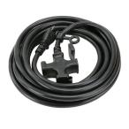 宏和工業 延長コード 15A×5m(黒) KOWA 電源コード FGM086-5 返品種別B