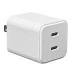 QTJ( качество Trust Japan ) PD3.2 40W соответствует Type-C 2 порт AC адаптер ( белый ) QTJ QU-0205WH возвращенный товар вид другой A