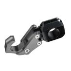バイクパーツセンター ヘルメットホルダーフック(バイクコンビニフック) グレー 904620 返品種別B