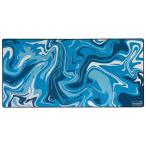 The mousepad company(ザ マウスパッドカンパニー) ゲーミングマウスパッド Strata_Liquid_06(約914×457×3mm)(ブルー) STRATALIQUID06L 返品種別A
