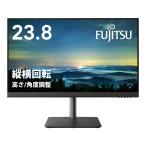富士通|FUJITSU 液晶ディスプレイ(23.8型/ IPS/ FullHD 1920×1080/ 75Hz/ 4ms/ HDMI)(ブラック) VTシリーズ VTF24021BT 返品種別A