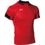  Under Armor регби p Ractis Short рукав рубашка ( красный * размер :SM) возвращенный товар вид другой A