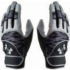 ショッピング契約 アンダーアーマー UAアンディナイアブル プロ バッティンググローブ(Black/ Silver・サイズ：XL)  返品種別A