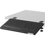 バウヒュッテ チルトキーボードトレイ Bauhutte 角度が変えられるキーボードスタンド 後付け 拡張 BHP-480KT-BK 返品種別A